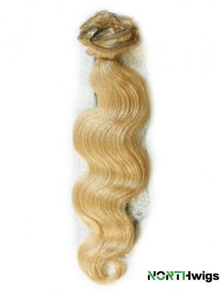 Blonde Wavy Gorgeous Remy Human Hair Tape In Hair Extensions