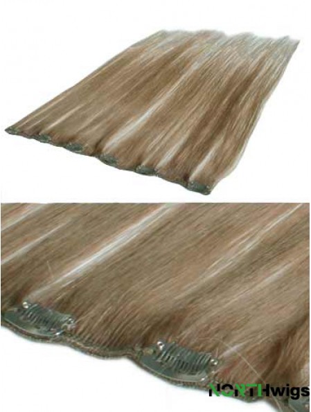 Perfect Blonde Straight Remy Human Hair Clip In Hair Extensions