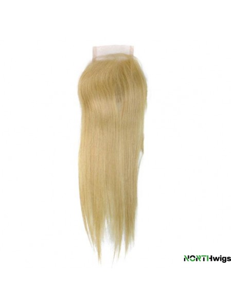 Best Blonde Long Straight Lace Closures