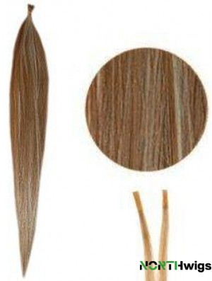 Brown Straight Stick/I Tip Hair Extensions