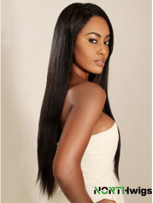 24 inch Black Lace Front Wigs For Black Women