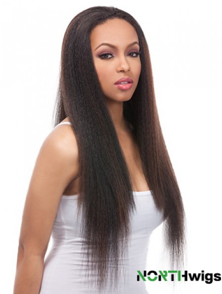 24 inch Black Lace Front Wigs For Black Women