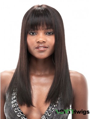 18 inch Black Lace Front Wigs For Black Women