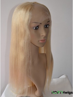 20 inch Lace Front Straight Blonde Gorgeous U Part Wigs