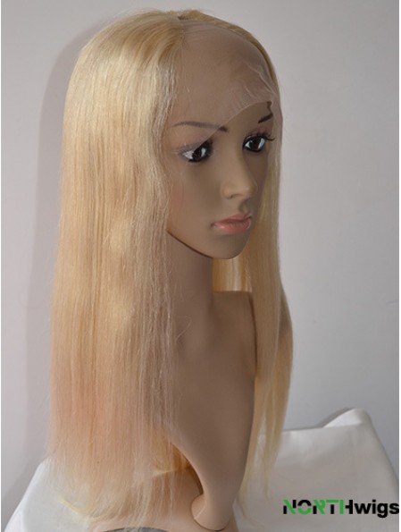 20 inch Lace Front Straight Blonde Gorgeous U Part Wigs