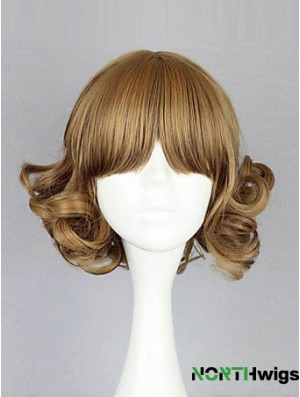 Capless Chin Length Wavy Blonde Amazing Bob Wigs