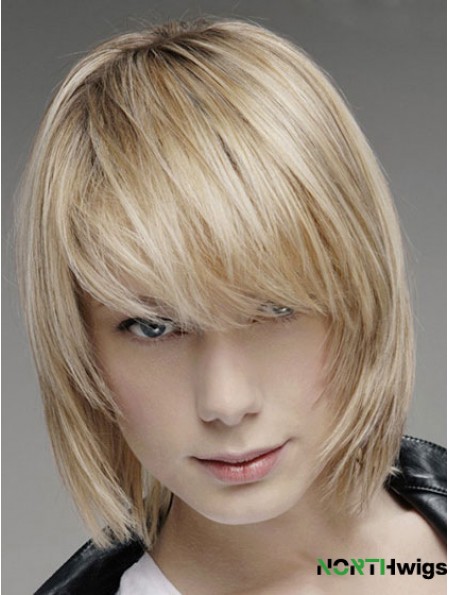 Brown Lace Front Straight Men Hand Tied And Mono Top Human Hair Wig