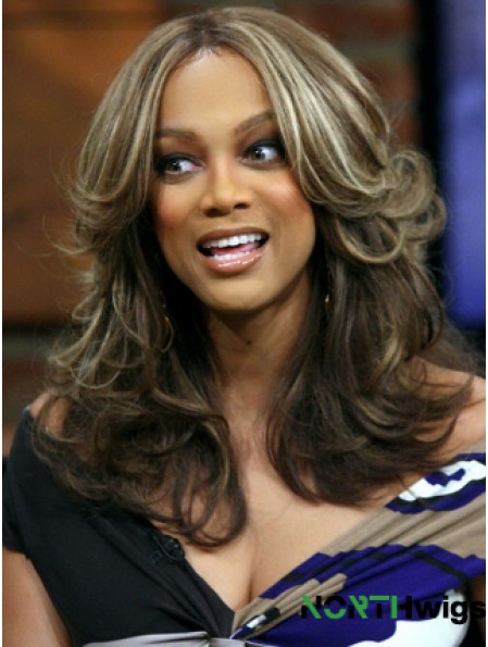 Ombre/2 Tone Wavy Layered Lace Front 16 inch Gorgeous Tyra Banks Wigs